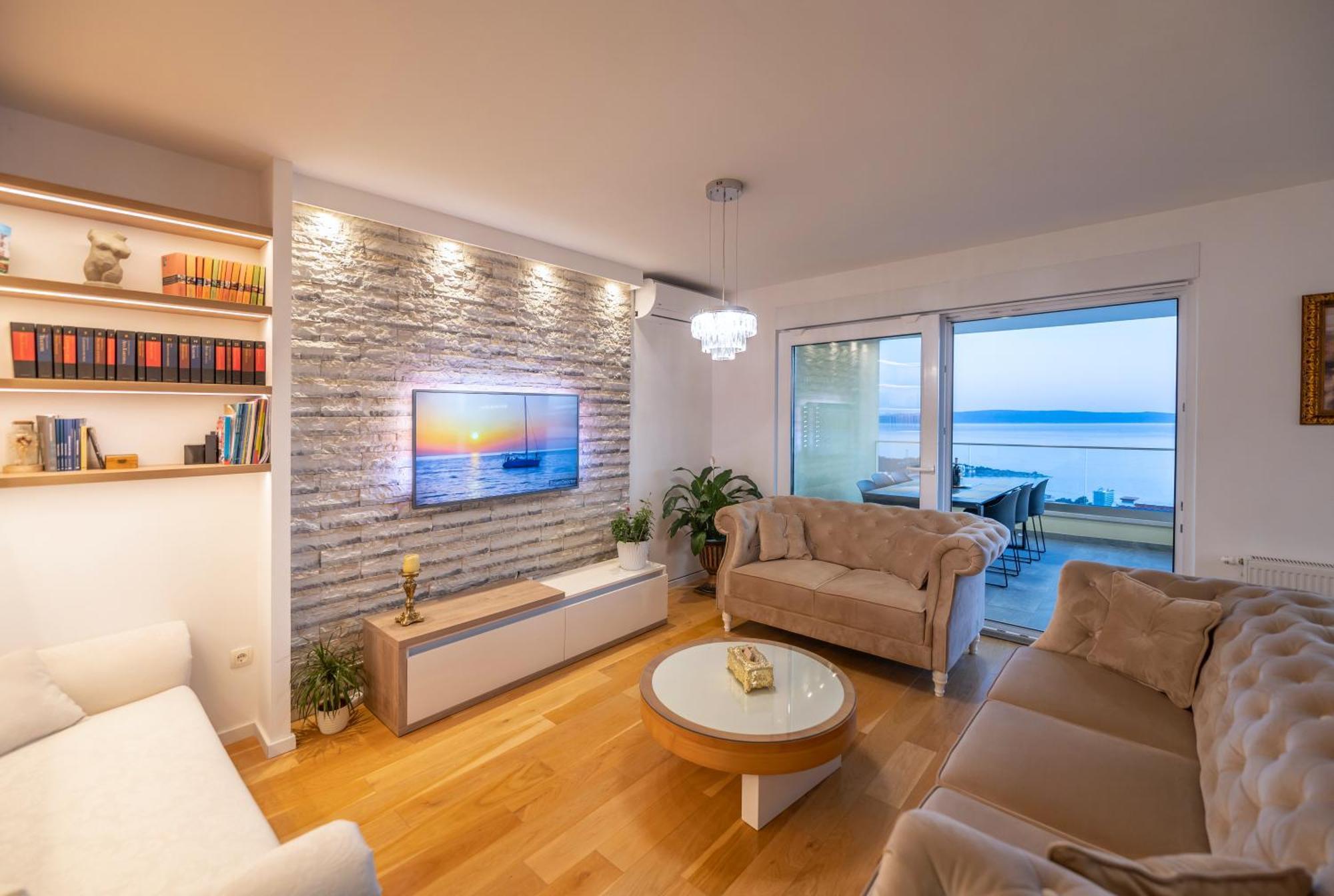 Penthouse Nikola Lägenhet Makarska Exteriör bild