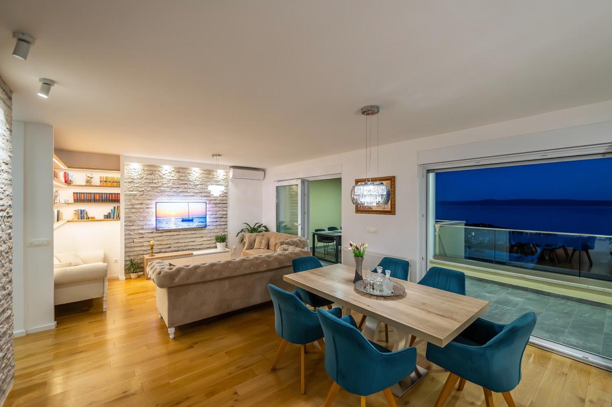 Penthouse Nikola Lägenhet Makarska Exteriör bild